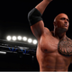 WWE 2K20's approximation of The Rock.